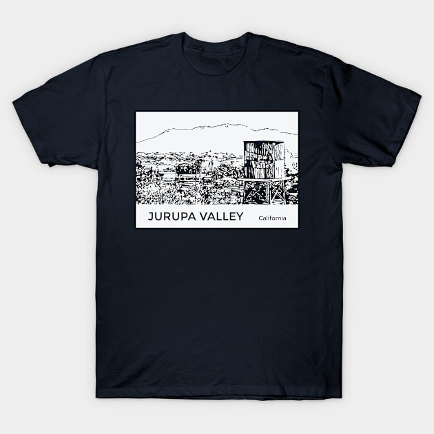 Jurupa Valley California T-Shirt by Lakeric